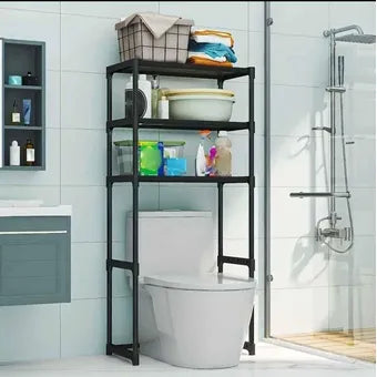 ESTANTE DE BAÑO Y LAVADORA