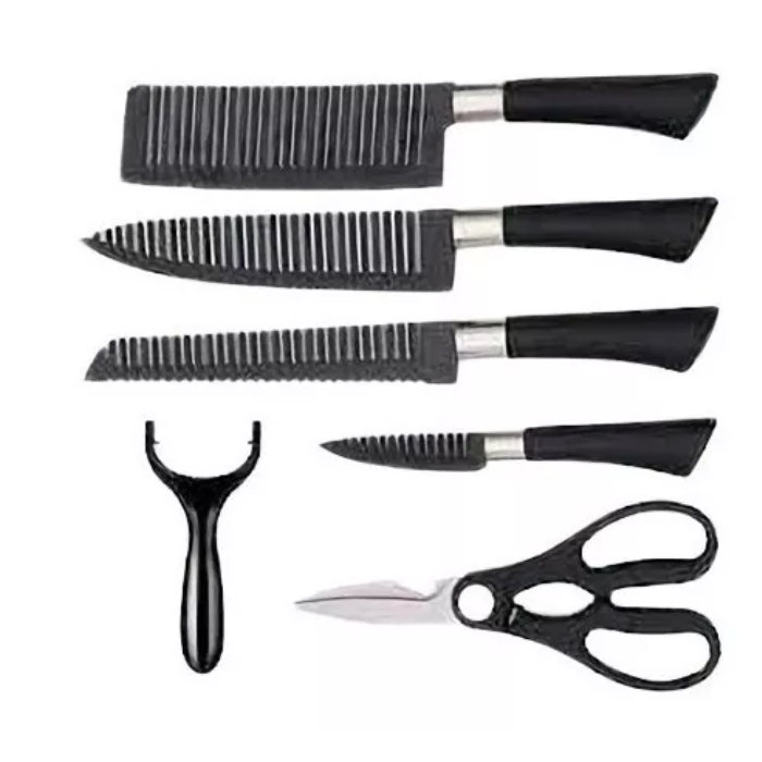 Combo set de cuchillos + afilador