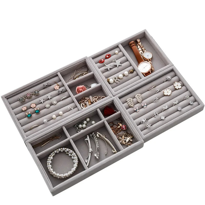 organizador de joyas x 4 compartimientos