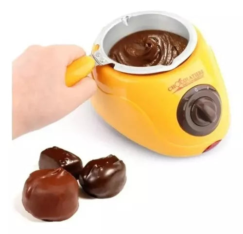 fundidora de  chocolate con accesorios