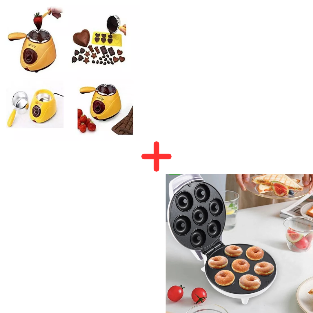 Combo Maquina para donuts+ Maquina derre