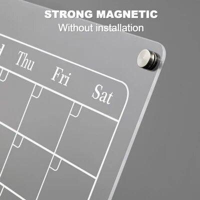 TABLERO ACRILICO MAGNETICO NEVERA