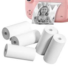 5 rollos papel de mini impresora termica