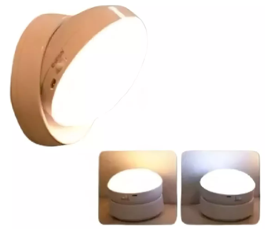 Lampara Rotación 360 Recargable