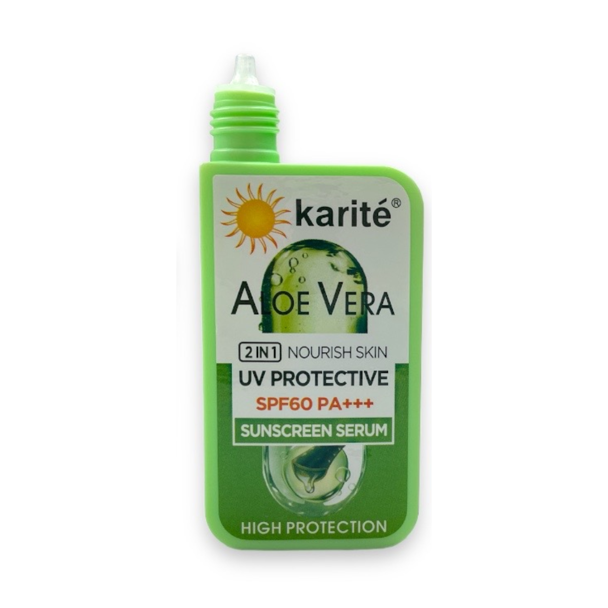 Protector solar serum aloe vera
