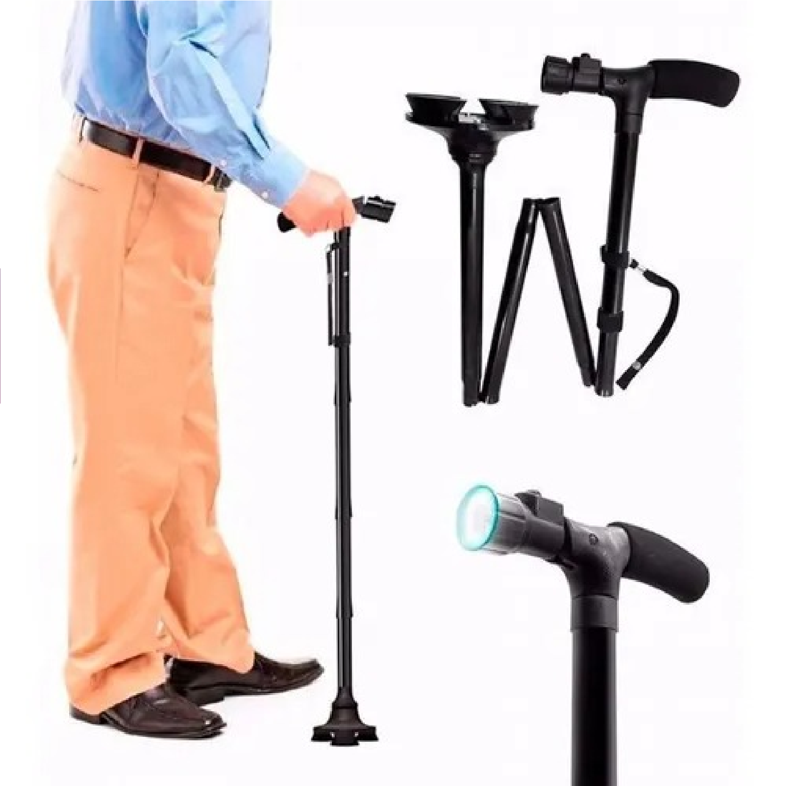 Baston con Luz LED
