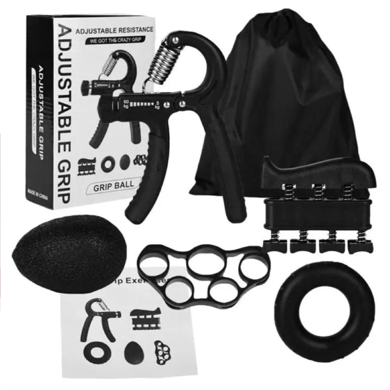 Kit de Ejercicio de Mano y Muñeca