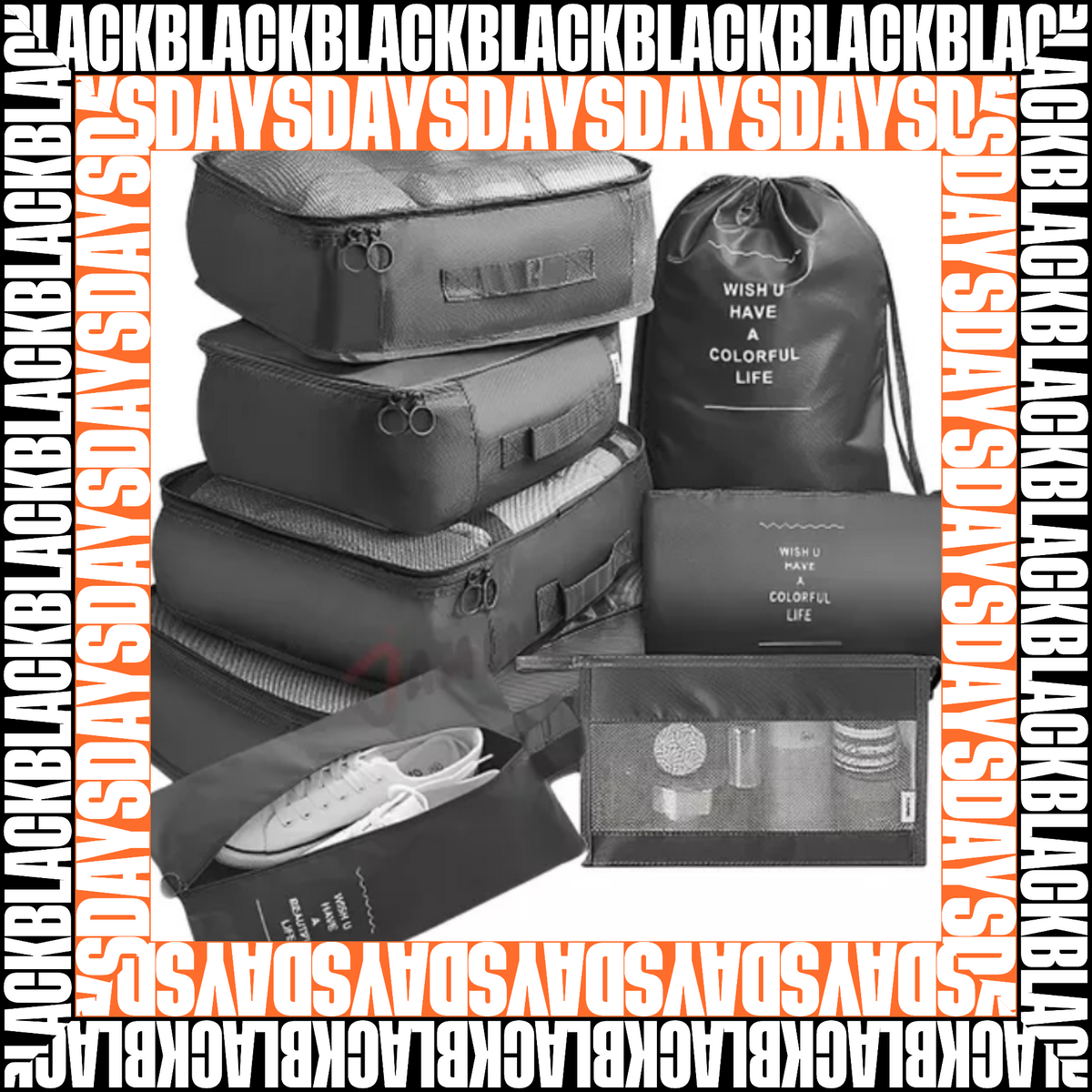Bolsas organizadoras de viaje x 8 unidad