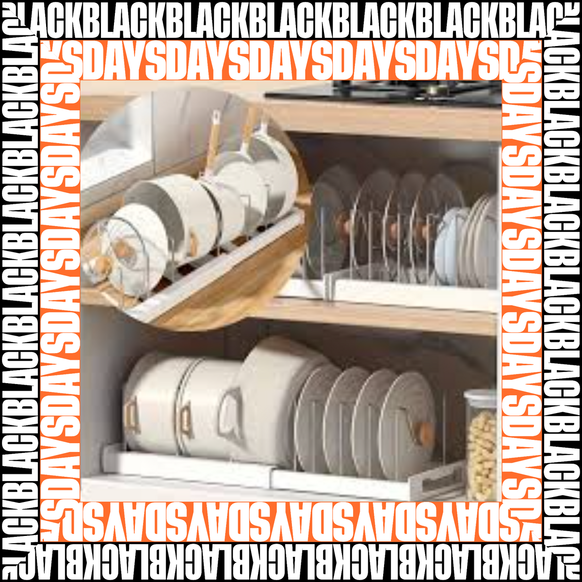 ORGANIZADOR DE TAPAS Y OLLAS