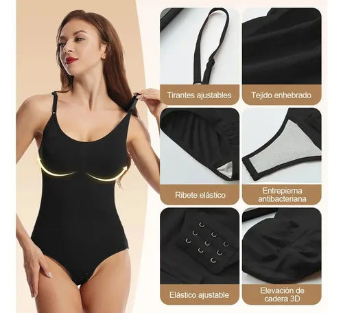 body adelgazante con tirantas