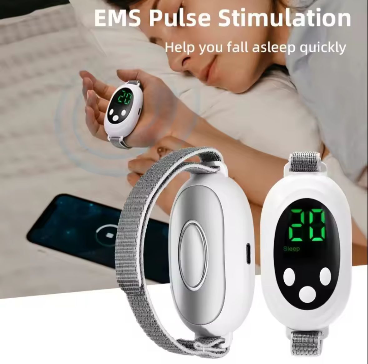 Dispositivo neurocontrol  ansiedad sueño